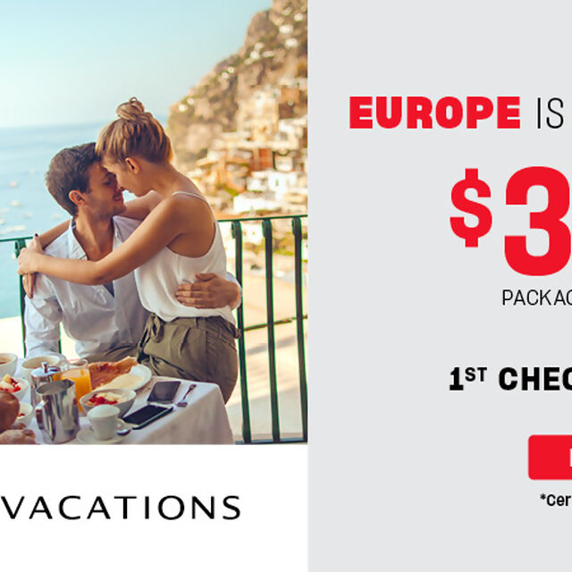 Travel to Europe and Save $300 with Air Canada Vacations!